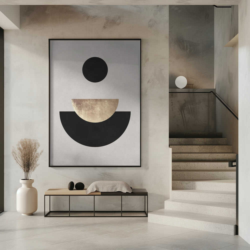 Wall art Lines and circles 24