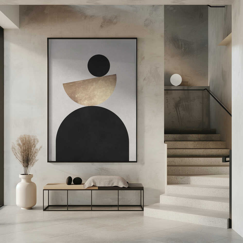 Wall art Lines and circles 23