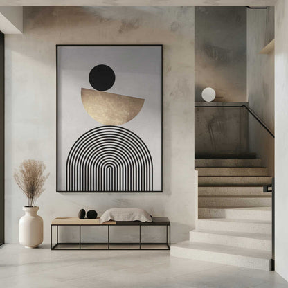 Wall art Lines and circles 20