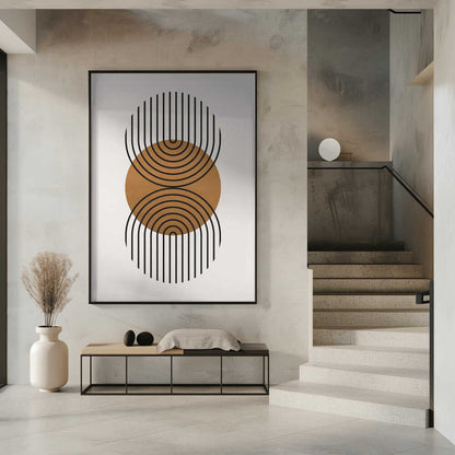 Wall art Art with circles 1