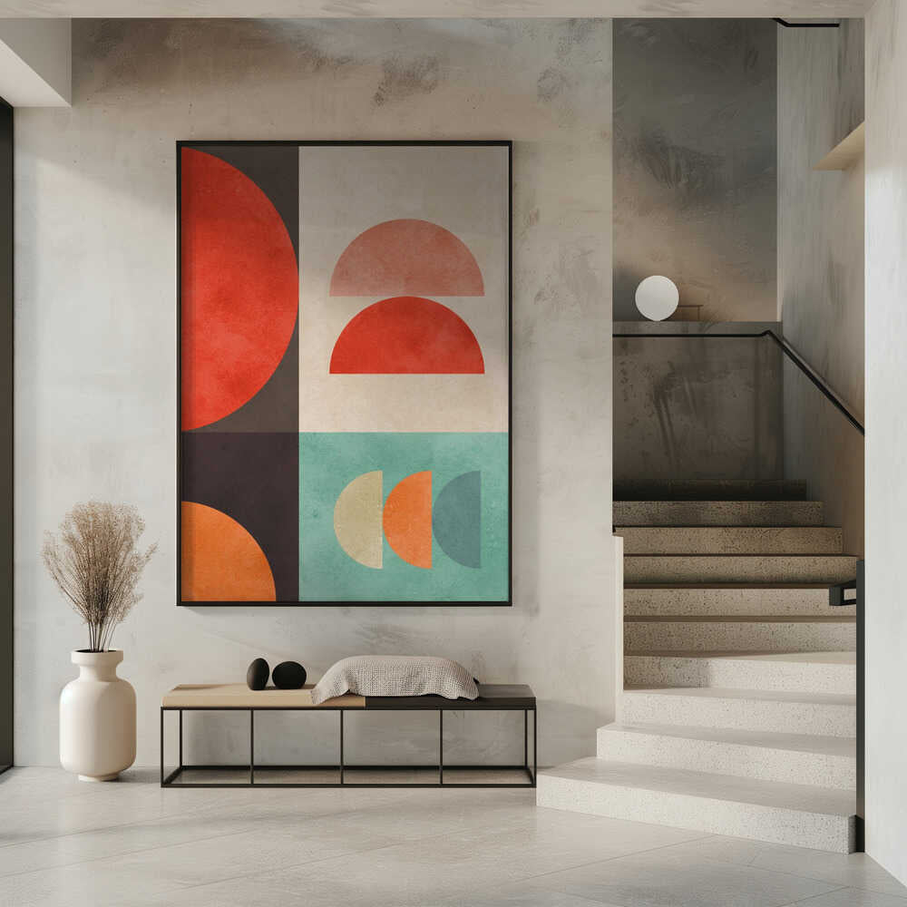 Wall art Circles in harmony 11