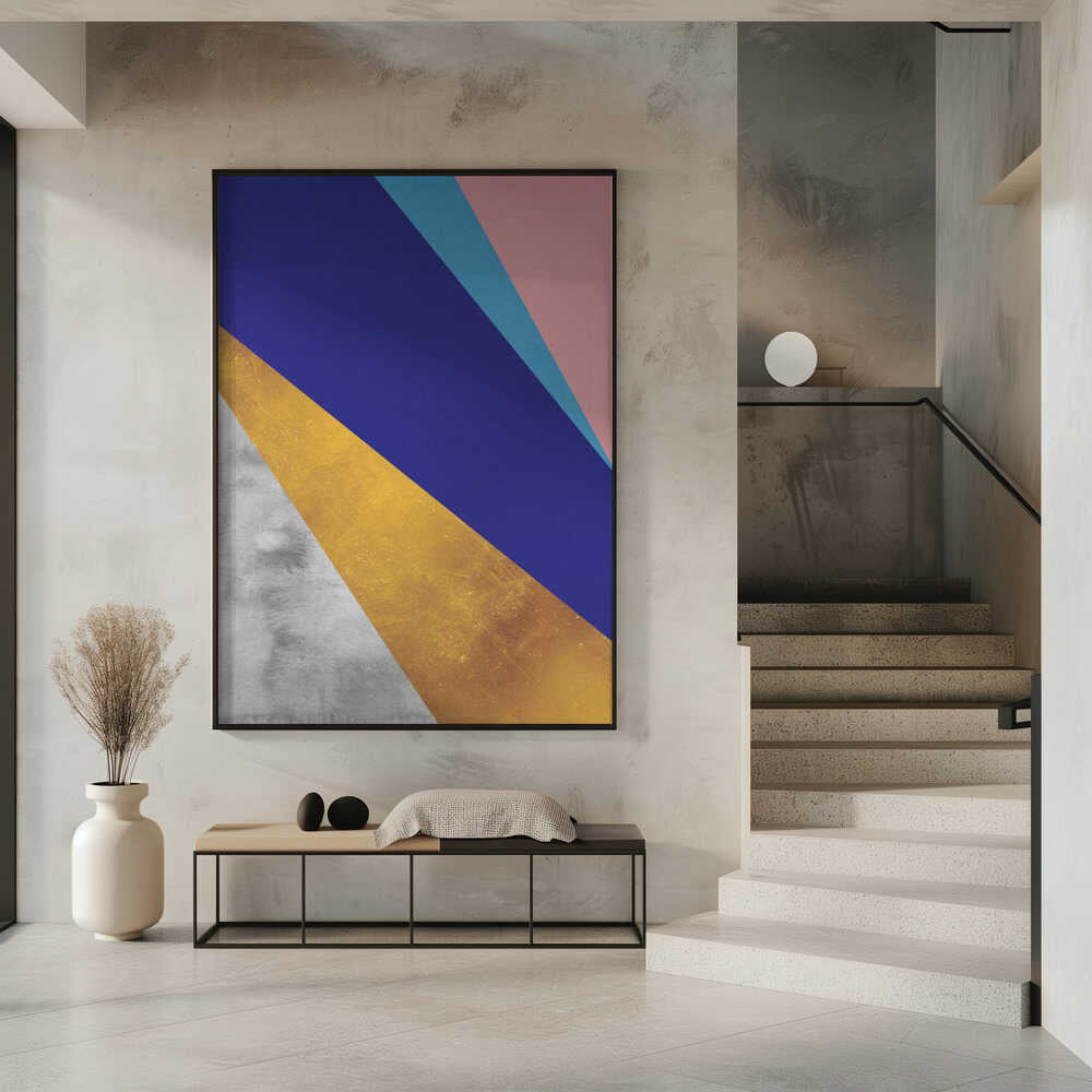 Wall art Texture geometry 3