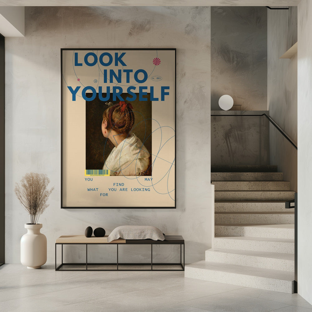 Wall art Look Into Yourself