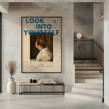 Wall art Look Into Yourself