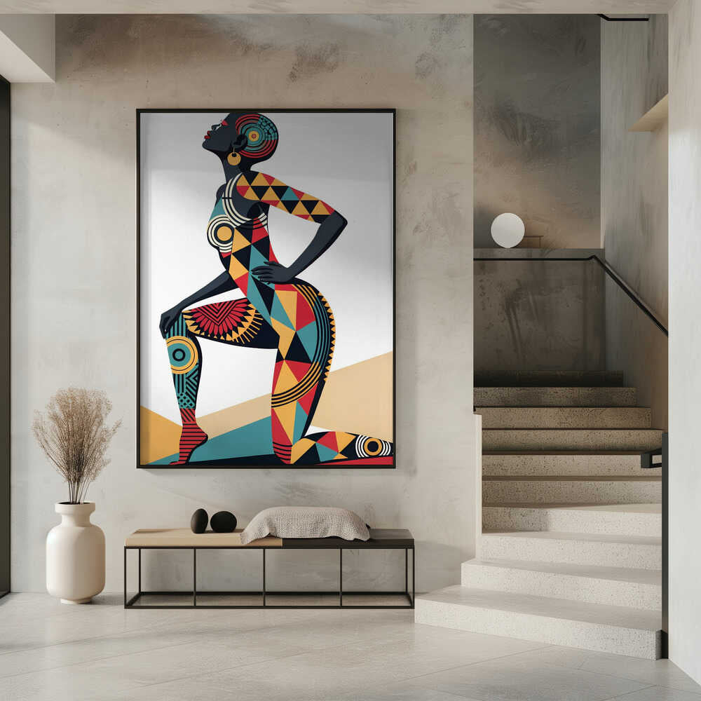 Wall art Ethnic Echoes