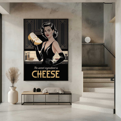 Wall art Cheesy Elegance
