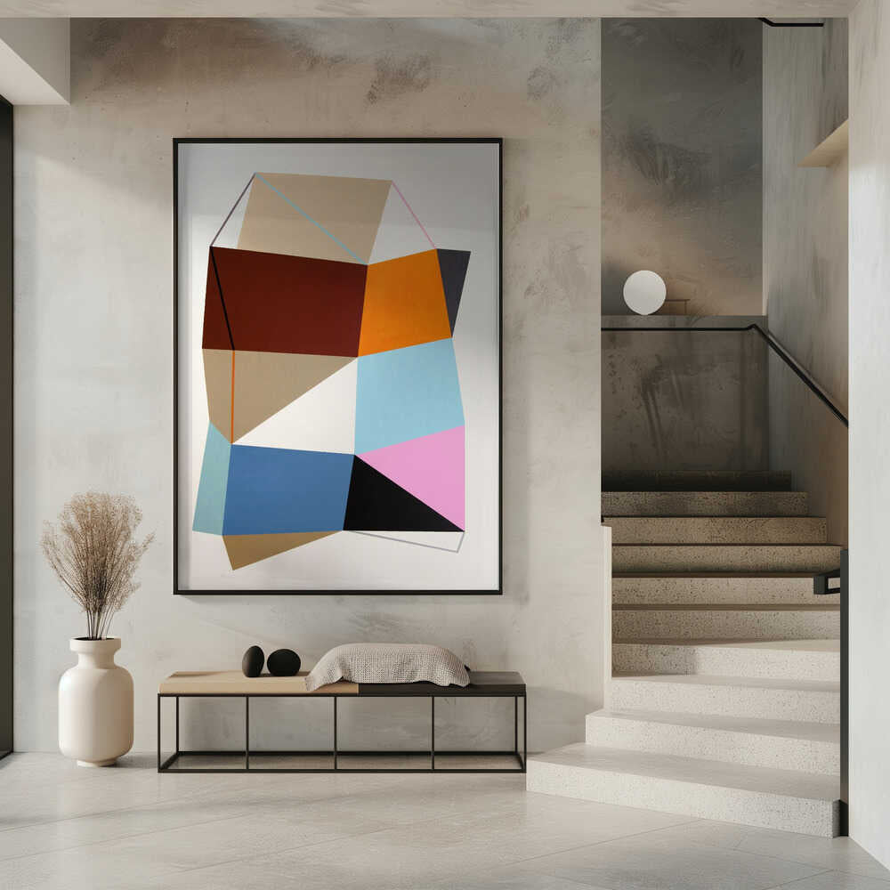 Wall art   Geo 2.0 (130 X 97 Cm) 2020