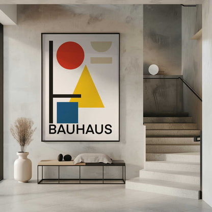 Wall art Geometric Bauhaus Design #2