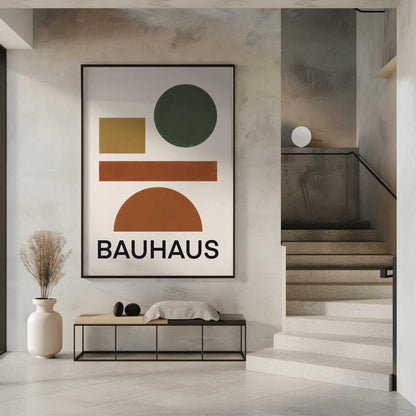 Wall art Bauhaus Geometric minimal 04
