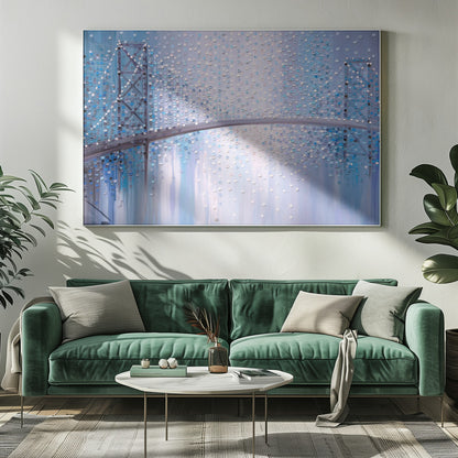  Bridge In the Mist Wall Artwork 0