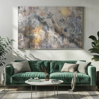  African Art Illustration Wallart 114 Wall Artwork 0