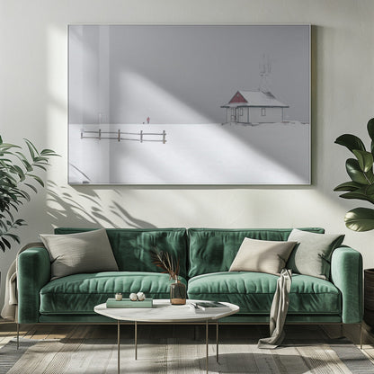 Guild House on the beach I-Wall Art Gallery Wrapped (Ready to Hang)-20X16inches