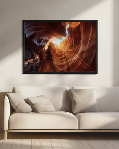 Wall art Antelope Hole.