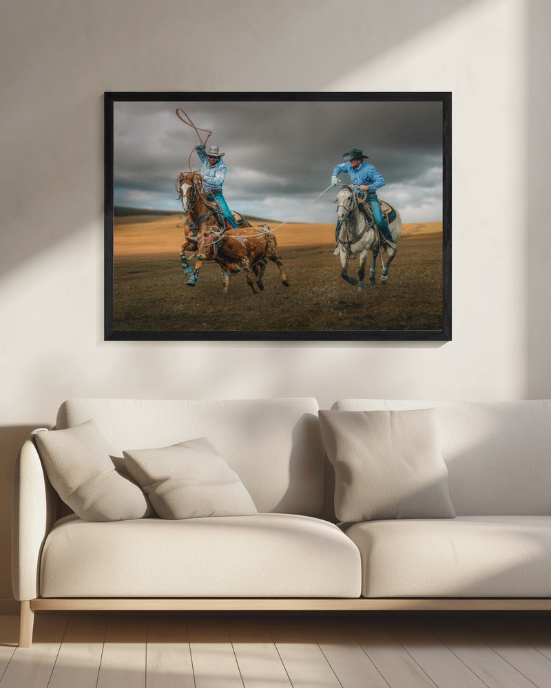  Team Roping Wall Artwork 0