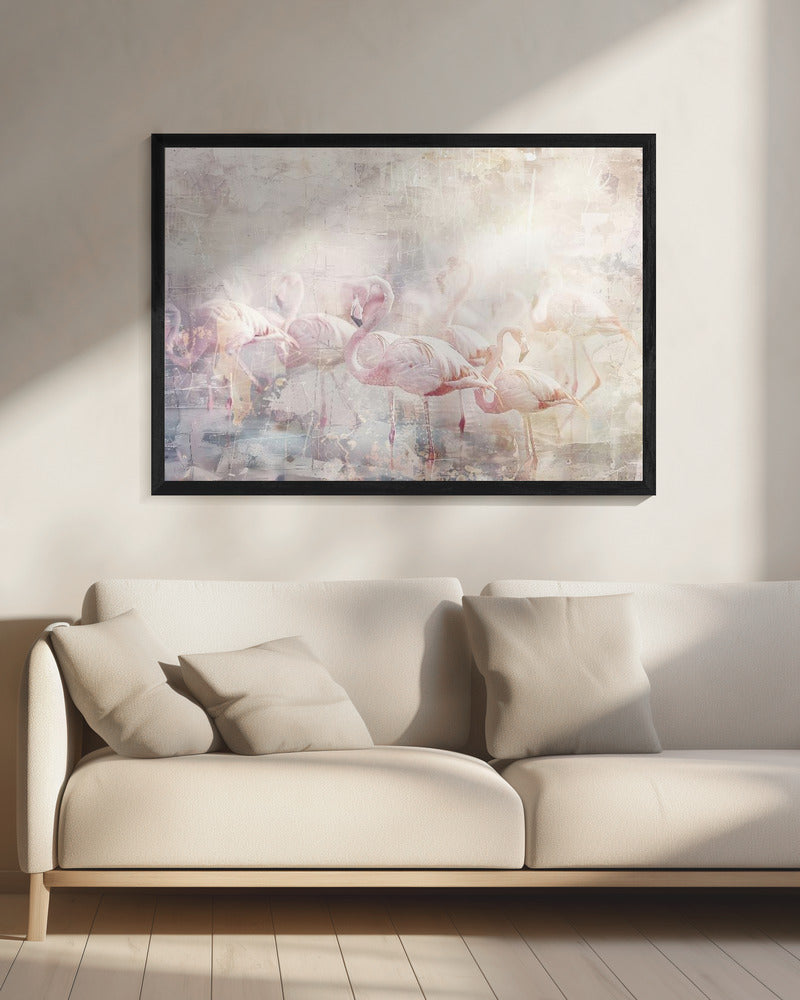  Flamingo Animal Vintage Art Illustration Wallart 10 Wall Artwork 0