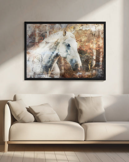  Horse Animal Vintage Art Illustration Wallart 05 Wall Artwork 0