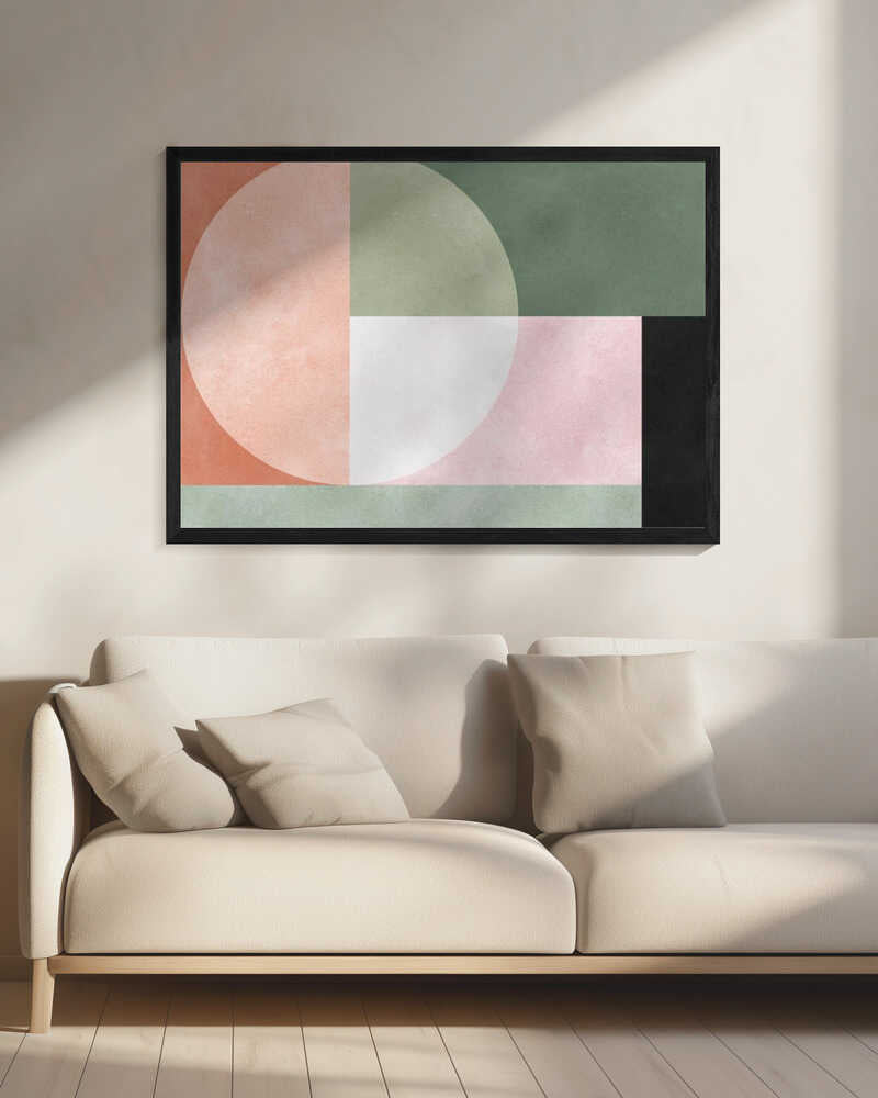 Wall art Geometric harmony 4