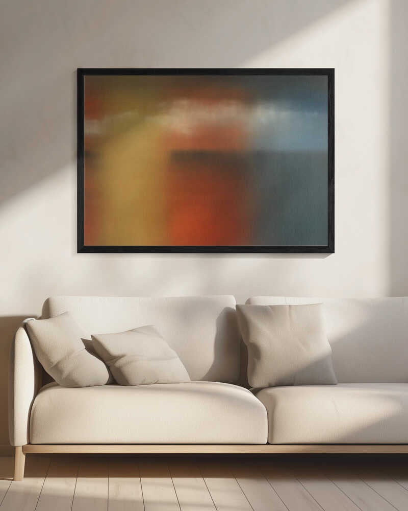 Wall art Burgeoning Surge Oil On Canvas