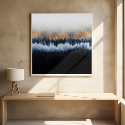  Golden Horizon Abstract Wall Artwork 0