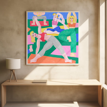  CeÃŒÂpeÃŒÂ  Yoga Ga Wall Artwork 0