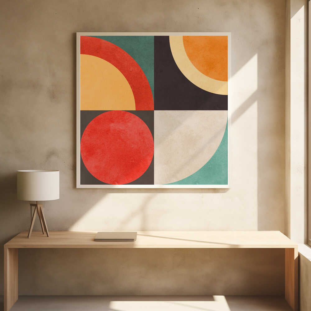 Wall art Circles in harmony 12