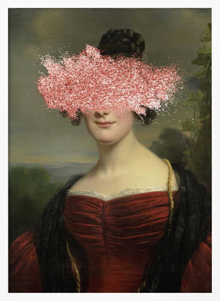 Wall art Renaissance Sparkle Splash - Altered Art