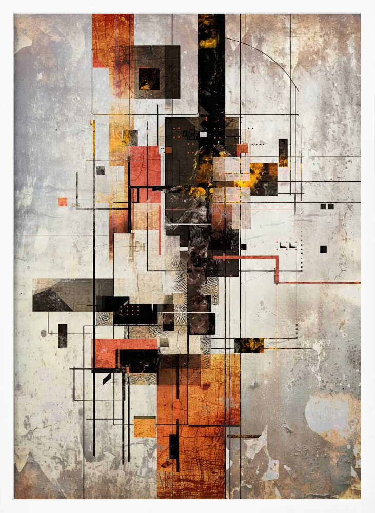 Wall art Geometric Illustration 04