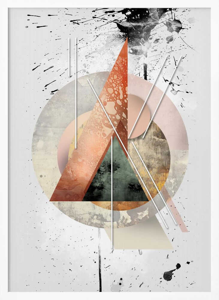 Wall art Geometric Vintage Art 05