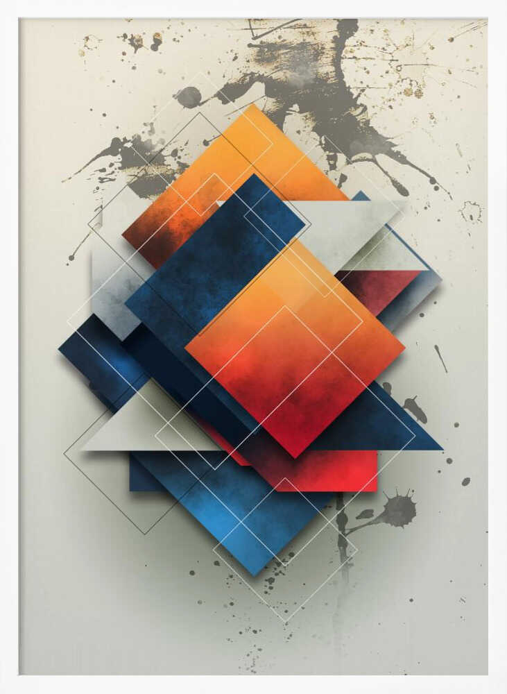 Wall art Geometric Vintage Art 16