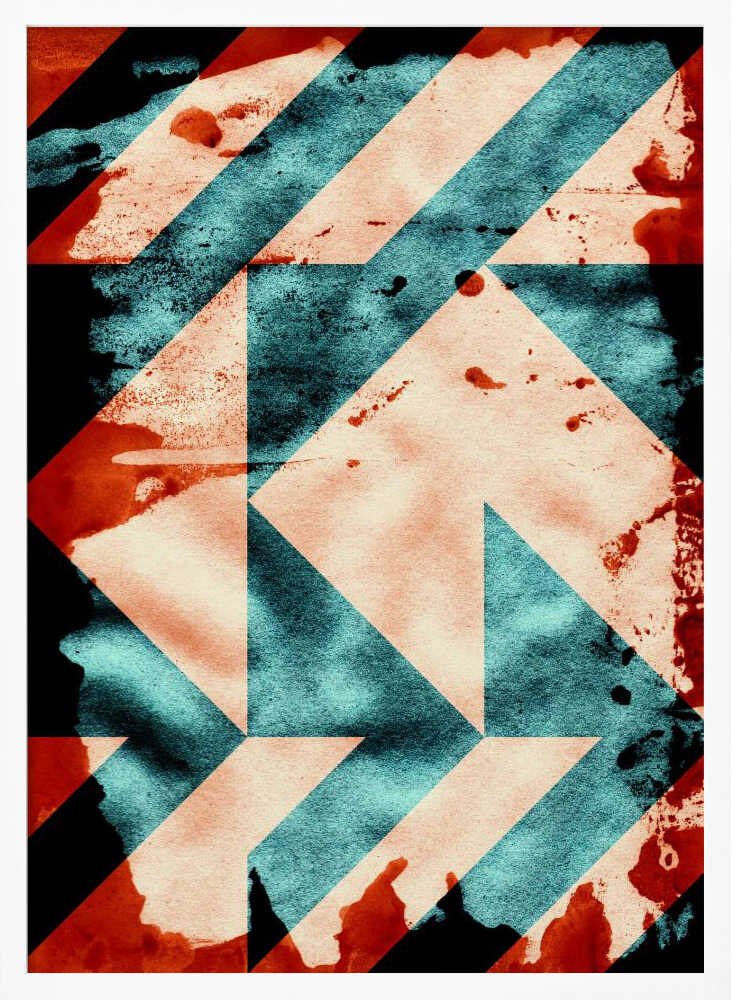 Wall art Abstract Geometric Shapes