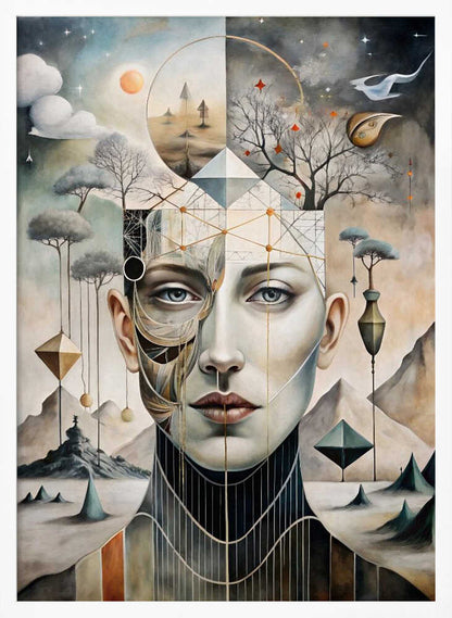 Wall art The Divided Self