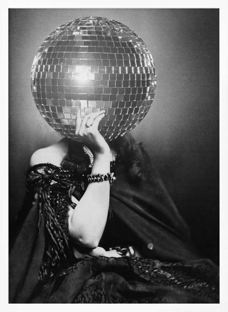 Wall art DISCO VINTAGE WOMAN
