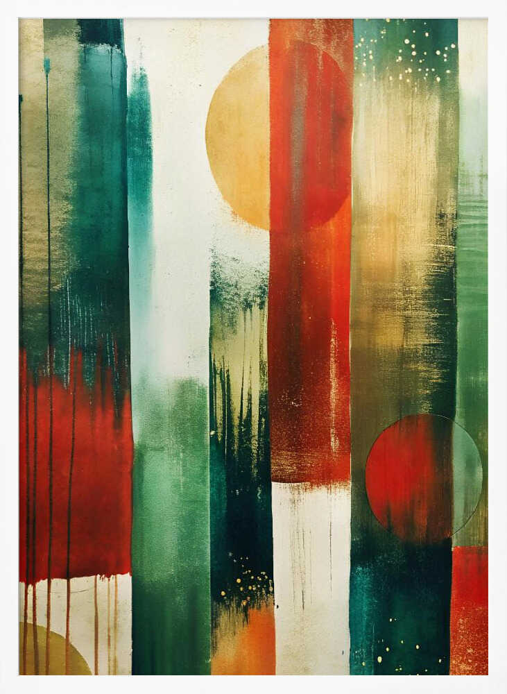 Wall art Chromatic Cascade