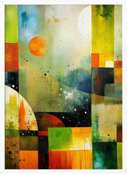 Wall art Ethereal Color Play