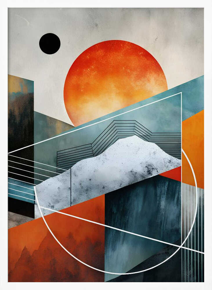 Wall art Abstract Horizons