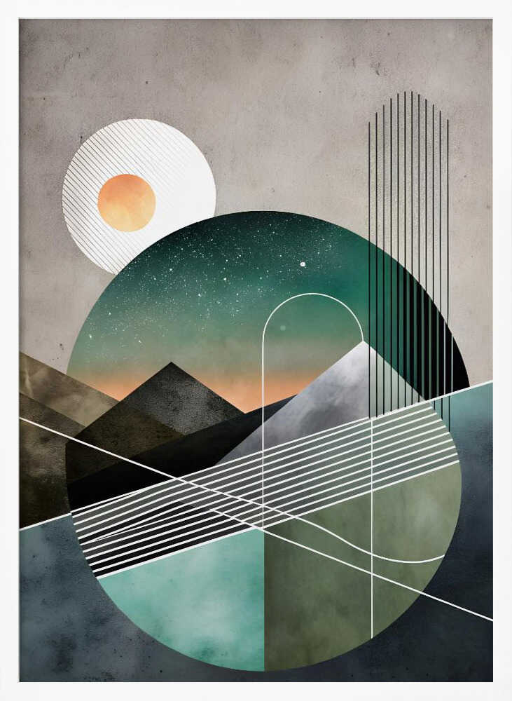 Wall art Celestial Geometry