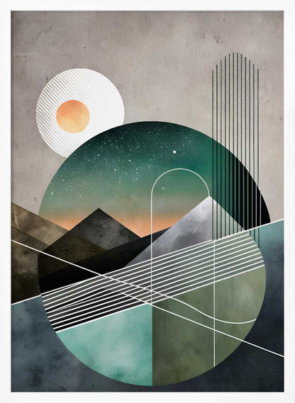 Wall art Celestial Geometry