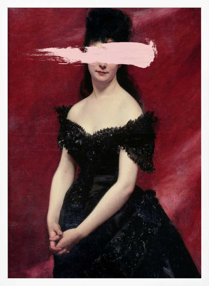 Wall art Blackdress3 Ratio2x3