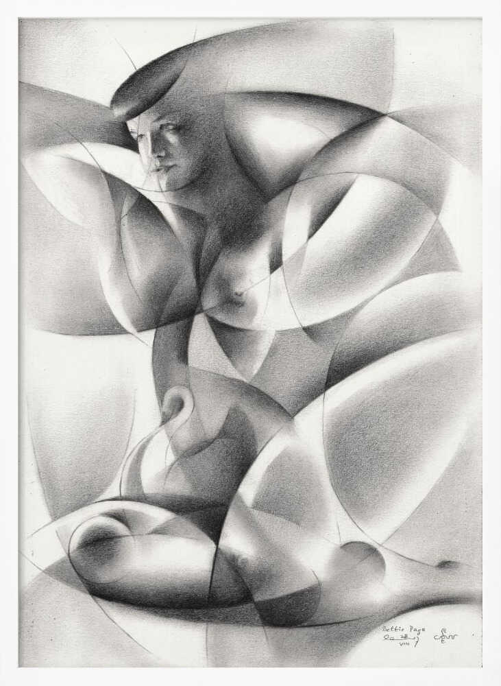 Wall art Bettie Page - 28-08-17