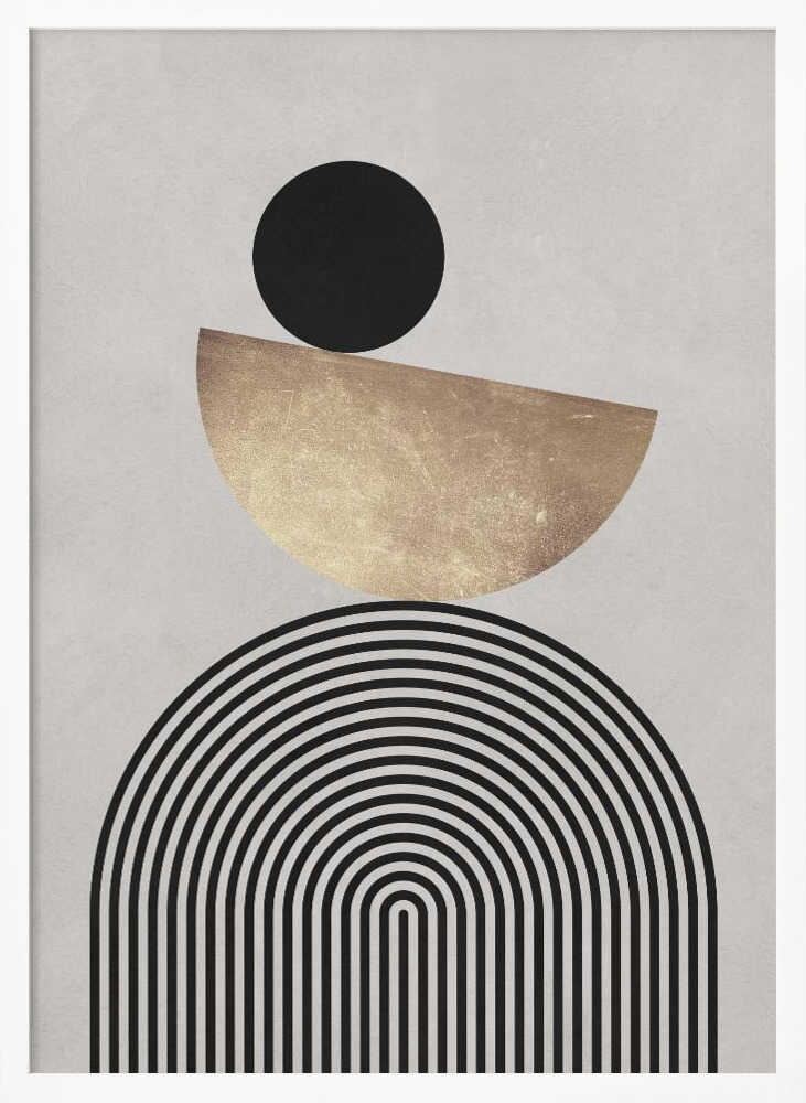 Wall art Lines and circles 20