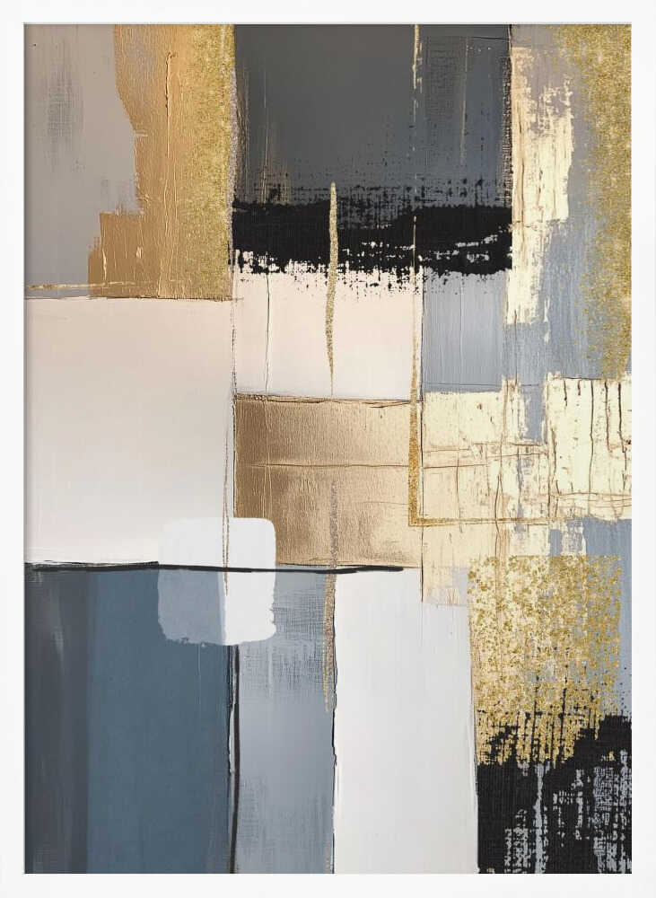 Wall art Golden Greys 2