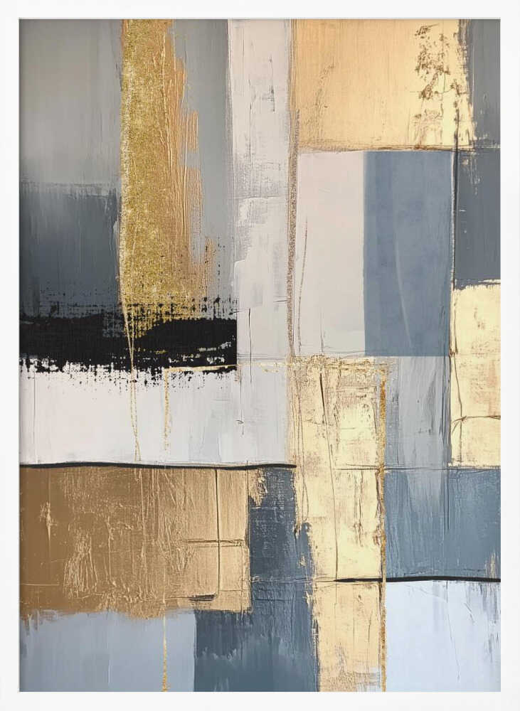 Wall art Golden Greys 1