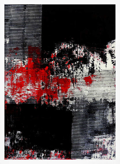 Wall art Crimson Echoes