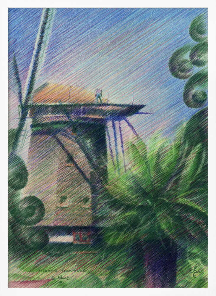 Wall art Nieuwe Veenmolen - 23-09-18