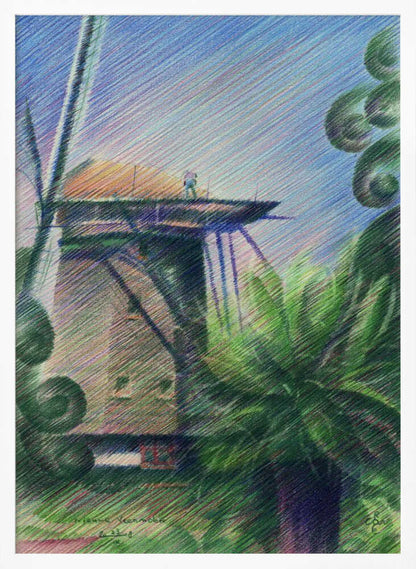 Wall art Nieuwe Veenmolen - 23-09-18