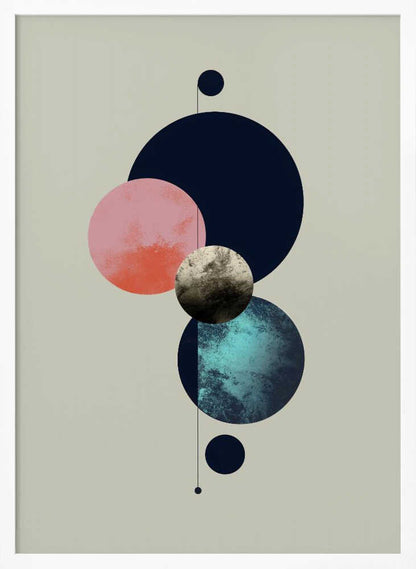 Wall art Moon Planet Equinox