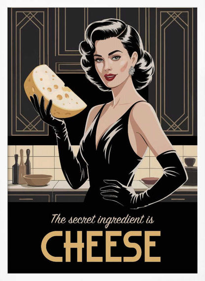 Wall art Cheesy Elegance