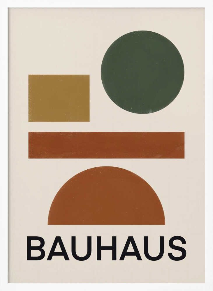 Wall art Bauhaus Geometric minimal 04