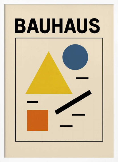 Wall art Bauhaus minimalist 06