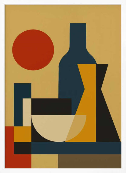 Wall art Geometric Still Life Composition 02